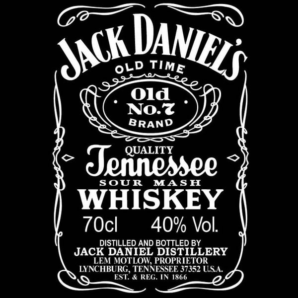 Jack Daniels Gift Set, 750mL