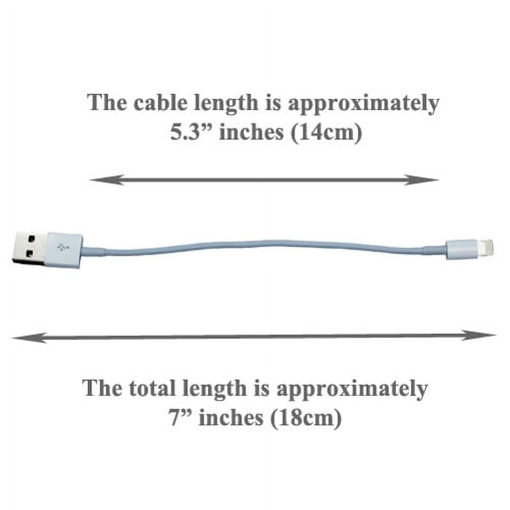 Cables USB GENERIQUE CABLING® Mini Chargeur Auto 2 x USB + câble USB blanc  pour Apple Apple iPhone 5, iPod touch 5e génération, iPod nano 7e  génération, iPad Mini
