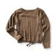 thumbnail image 1 of Blusa de punto de Manga larga Aeropostale verde grande, 1 of 1