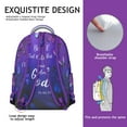 thumbnail image 5 of "Elegant Butterfly Backpack for School - Large Capacity Bookbag with Padded Straps, Water-Resistant & Durable, Trendy Floral Gift", 5 of 6