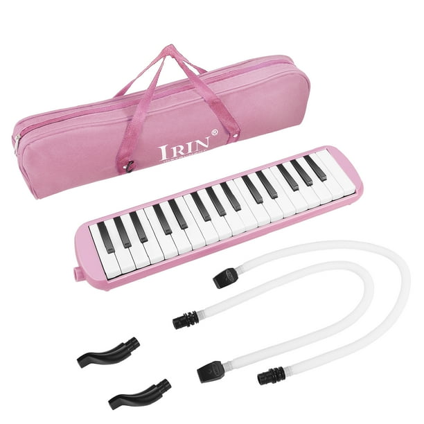 Melodica 32 Key (Pink) Pianica Blow Piano Keyboard Harmonica Wind