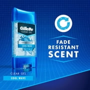The Gillette Clear Gel Men's Deodorant, Cool Wave (3.8 oz., 5 pk.)