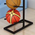thumbnail image 4 of MONIPA Ball Storage Basketball Racks for Balls Double-Sided Basketball Organizers Metal Ball Storage Rack Sports Storage for Indoor Outdoor, 4 of 9