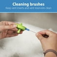thumbnail image 4 of Dr. Brown's Natural Flow Reusable Baby Bottle Vent & Reservoir Cleaning Bristle Brush, Blue, 4 Pack, 4 of 7
