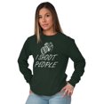 thumbnail image 3 of I Shoot People Camera Photography Pun Long Sleeve TShirt Men Women Brisco Brands M, 3 of 6