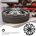 thumbnail image 4 of Miangastore Automotive Wheel Tire Cover Hubcaps Wheel Cover Wheel Rim Cover Hubcap Replacement Snap On Car Truck Hub Cap 15 Inch, 4 of 9