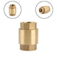 thumbnail image 4 of Motor Genic DN15 1/2" NPT In-Line Check Valve Brass Spring Loaded Inline 200PSI, 4 of 13