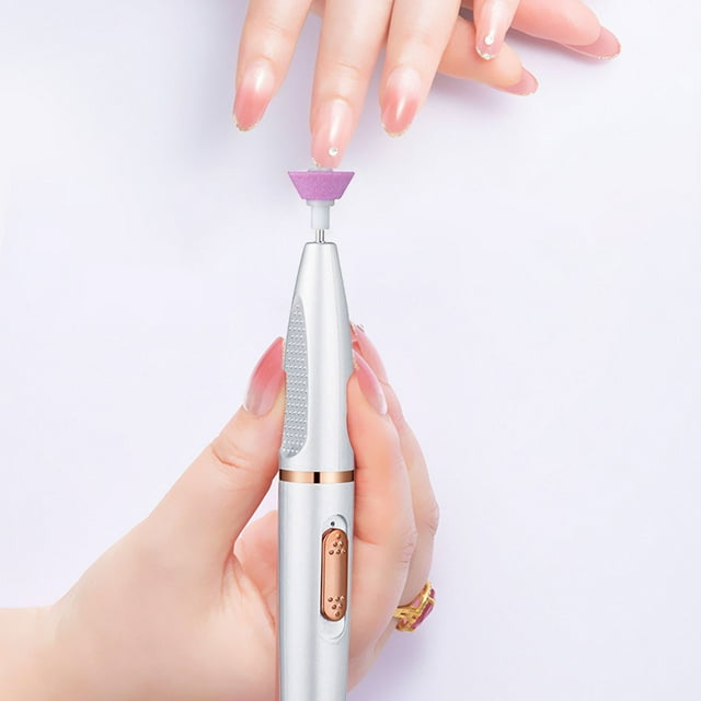 TIMIFIS Fruit Juicer Professionally Nail Drill, Portable Rechargeable Nail Machine File Kit with 5 Nursing Heads, Manicure Pedicure Polishing Kitchen Gadgets
