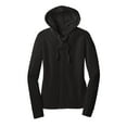 thumbnail image 5 of District Juniors Jersey Full Zip Hoodie-M (Black), 5 of 6