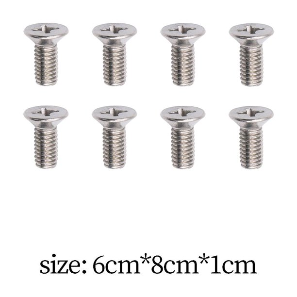 CGEAMDY Kit De 8 O 16 Tornillos De Disco De Freno De Acero Inoxidable: Alta Resistencia Y Anticorrosión Para Coches