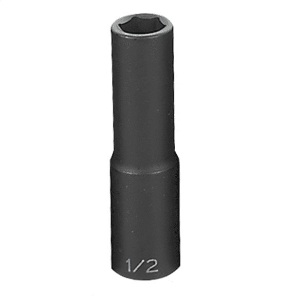 Grey Pneumatic 1/2" Drive x 1/2" Deep Socket