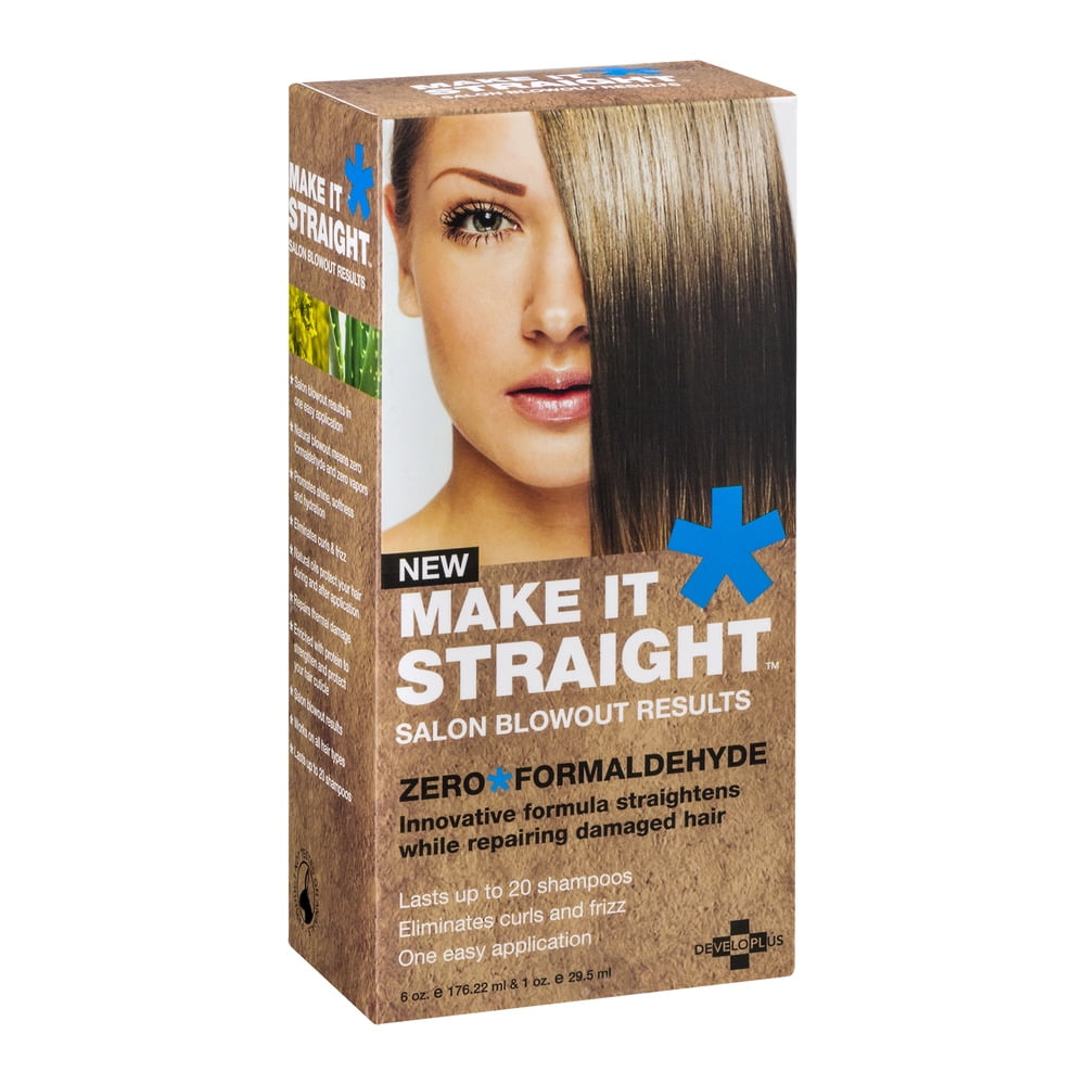 Developlus Make It Straight Salon Blowout Results 6 0 Oz