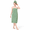 Green-One Size, variant on Women's Green One Size Plush Long Bath Towel Wrap Robe for Spa and Shower