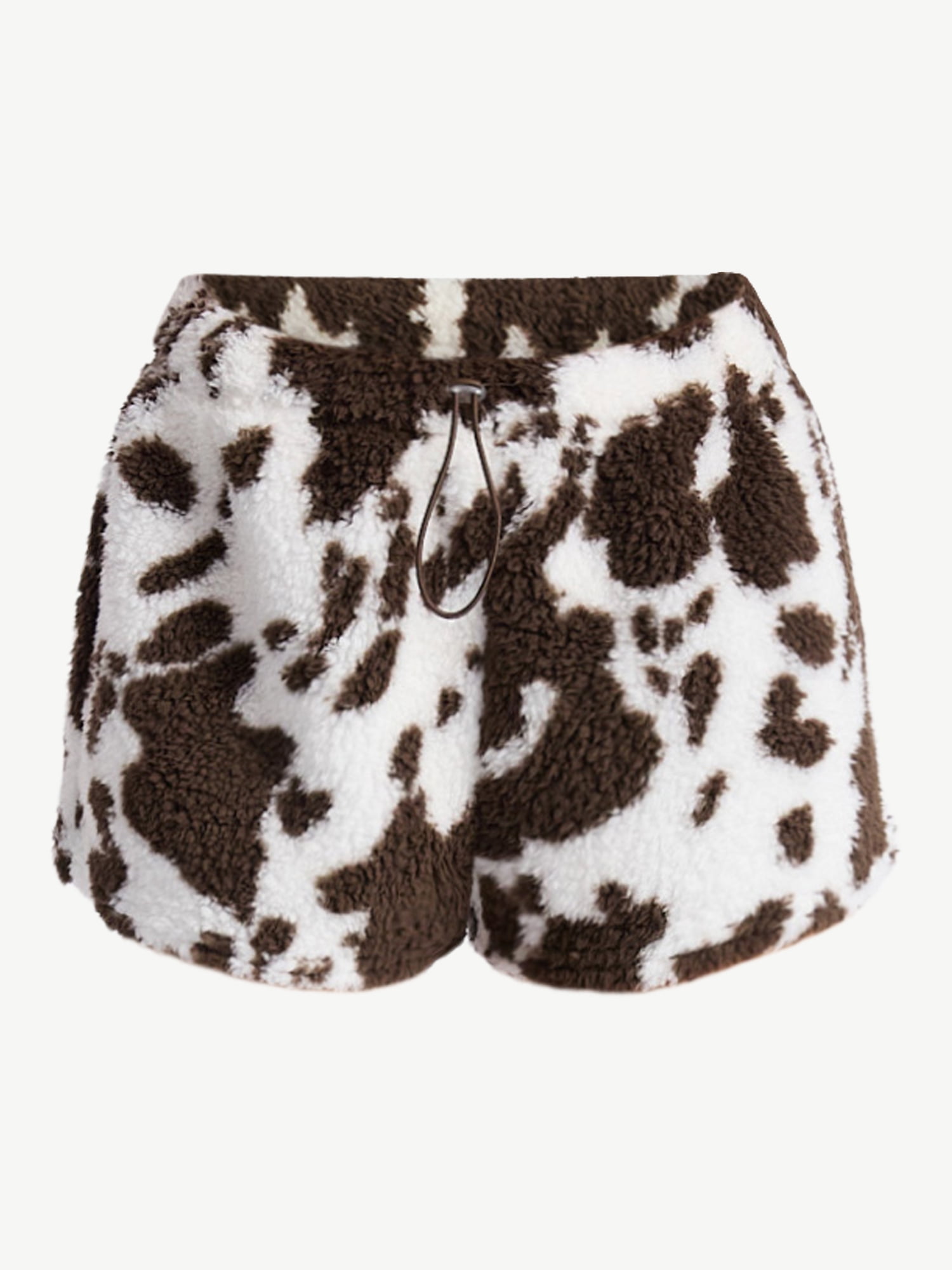 No Boundaries Plush Bungee Cord Shorts, Women's