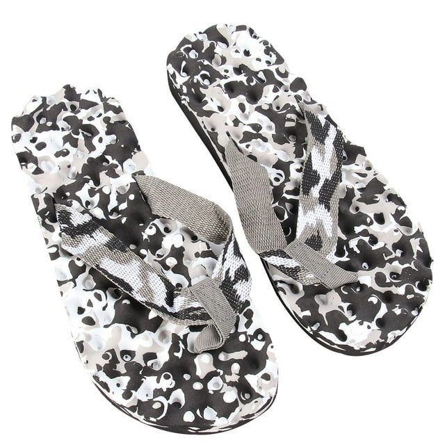 Chanclas de verano para hombre, sencillas, duraderas y frescas, para playa y hogar (9582, talla 45 yardas, negras, EU43, US95, UK85, 275 cm, 95 EE UU, 85 UK, 43 UE, 108075 pulgadas)