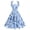 01 Light Blue, variant on IDOPIP Womens Summer Short Sleeve V Neck Wrap Maxi Dress Casual Boho Floral Wedding Guest Dresses