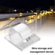 thumbnail image 2 of 10 Clips Cable para Luces Navideñas (ballena Transparente Un Orificio), 2 of 5