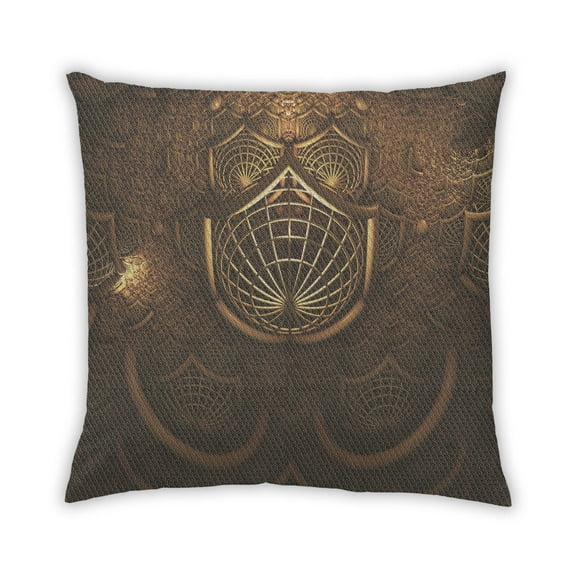 Ahgly Company Indoor Square Contemporary Throw Pillow, 18 inch by 18 inch