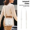 thumbnail image 7 of XYX for iPad Pro 11 inch (2022/2021/2020/2018) Case, 3in1 Heavy Duty Shockproof Tablet Case with Stand, Shoulder Strap, Cream Rose Gold, 7 of 7