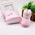 thumbnail image 5 of Baby Girl Plush Winter Snow Bowknot Boots, 5 of 5