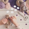 thumbnail image 4 of 10 piezas de materiales para hacer muñecos de peluche de animales, boca de seguridad para peluches, accesorios de ganchillo, suministros delicados para hacer muñecos., 4 of 5