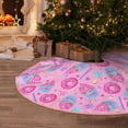 thumbnail image 5 of Sikiie Donuts Nativity Christmas Tree Skirt, Jesus Christian Winter Holiday Tree Mat Decoration(30-48IN)36", 5 of 6