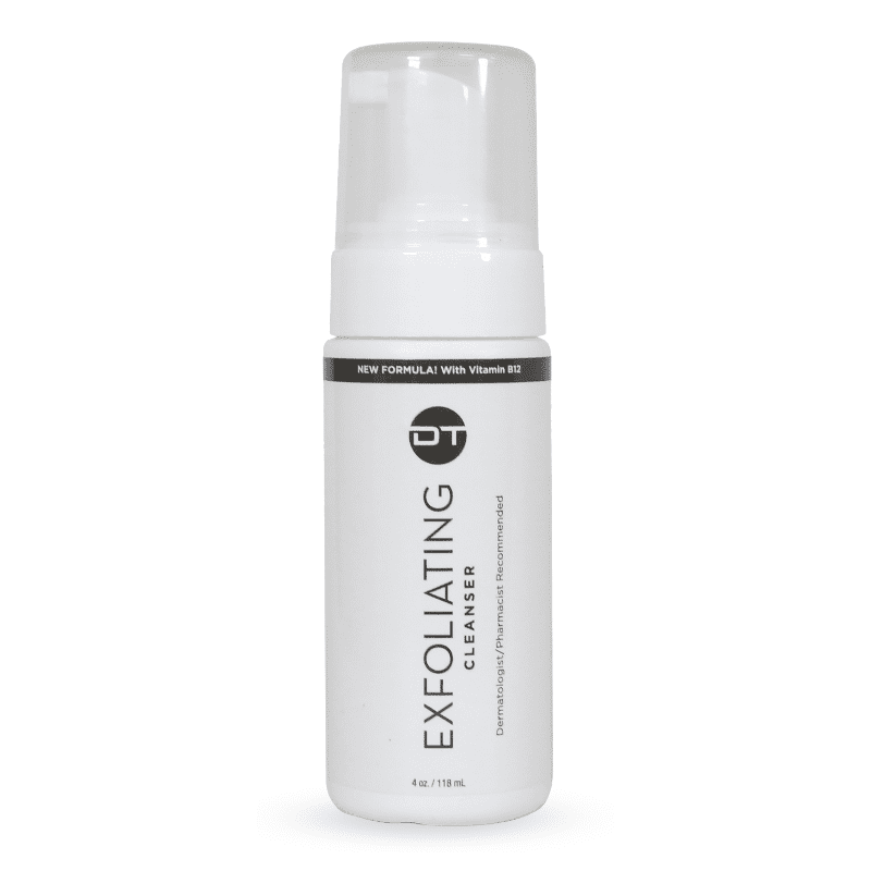 DT Exfoliating Cleanser, with 2 Salicylic Acid, Glycolic Acid, Lactic