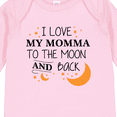 thumbnail image 4 of Inktastic I Love My Momma to the Moon and Back Boys or Girls Long Sleeve Baby Bodysuit, 4 of 5