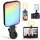 thumbnail image 1 of Luz RGB para selfie para , clip de luz portátil para teléfono con 4 modos de luz y 10 niveles de brillo, luz recargable de 3000 mAh para selfie para teléfono, TikTok, maquillaje, zoom, 1 of 13