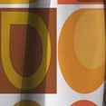 thumbnail image 4 of DESIGN ART Designart 'Abstract Retro Geometric Pattern VI' Mid-Century Modern Blackout Curtain Single Panel 52 in. wide x 108 in. high - 1 Panel 108, 4 of 5