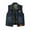 Dark Blue, variant on Women's Vintage Lapel Sleeveless Denim Vest Button Front Jean Waistcoat Outwear Jackets with Pockets Blue XXL