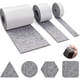 thumbnail image 1 of Fieltro Autoadhesivo YONGSHENG 100 cm X 10 cm 3 Rollos Gris, 1 of 5