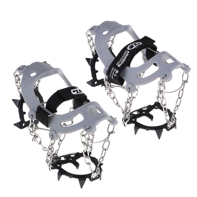 Crampones de escalada Macarena 12 dientes antideslizantes para nieve 25 cm