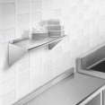 thumbnail image 6 of GRIDMANN 12" x 36" NSF Stainless Steel Kitchen Wall Mount Shelf w/ Backsplash, 6 of 7