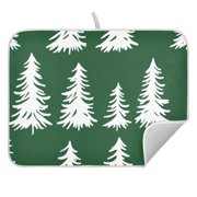 Nature's Evergreens Dish Drying Mat for Kitchen, Quick Drying Absorbent Soft Durable 16 x 18