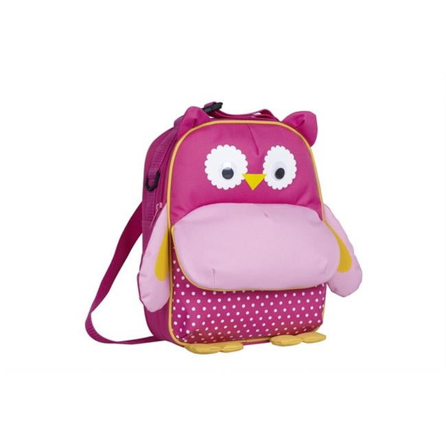 pink owl backpack
