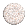 thumbnail image 4 of Spare Tire Cover, Maple Leaves Ab Wheel Cover Tire Covers For Trailers Car Truck Camper Universal Tire Covering Fits Diameter14"-17", 4 of 4