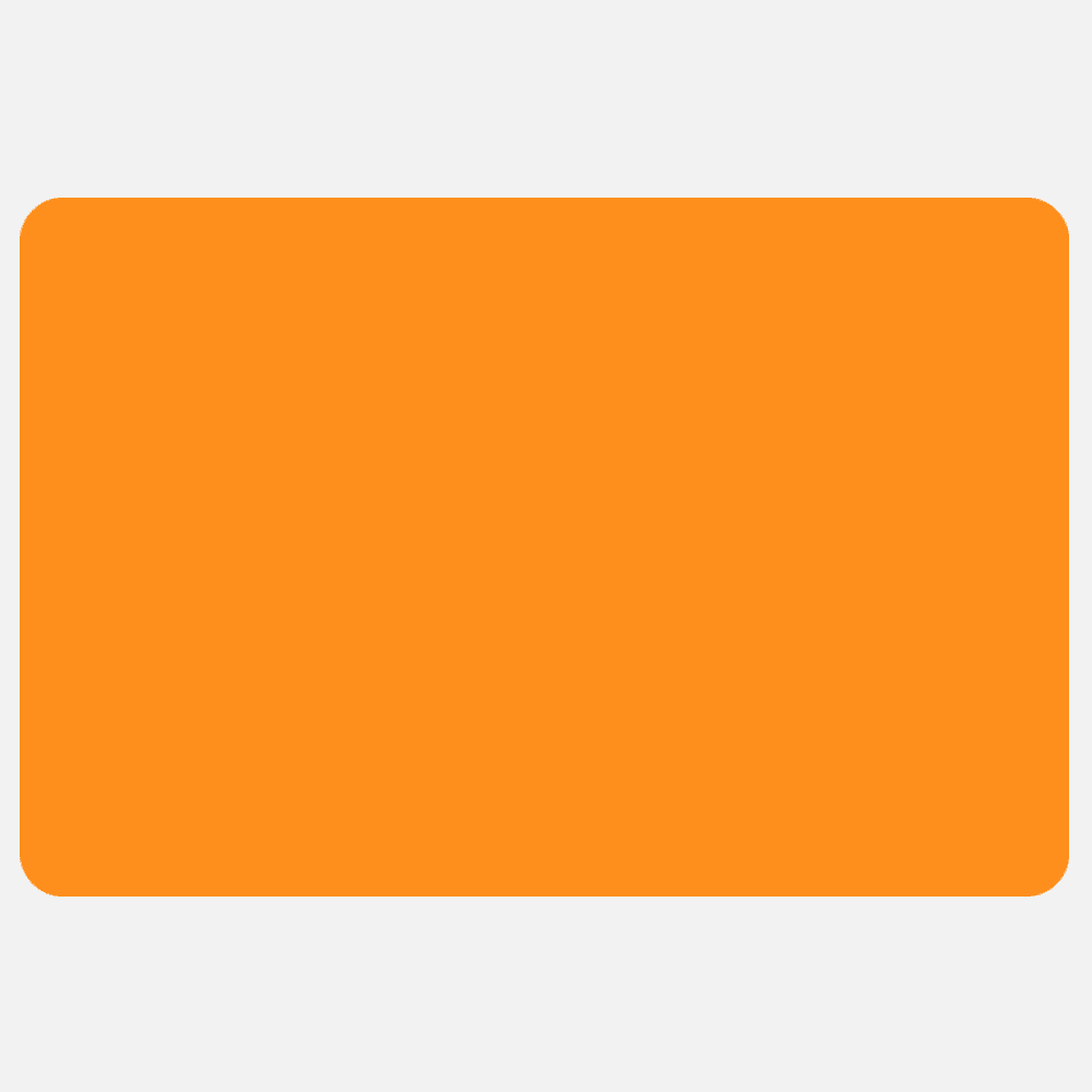 JAM Paper Standard Label Rolls, Rectangle, 2 x 3, Neon Orange, 125 Labels/Roll