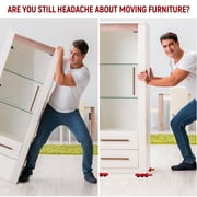 2BK Heavy Furniture Lifter Heavy Furniture Moving Kit Roller Moving Device Sliders Lifter