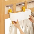 thumbnail image 4 of Organizador de cabecera, estante de cama, litera blanca, accesorios para litera superior, soporte organizador de cama colgante de plástico para Hospital, 4 of 5