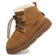 thumbnail image 1 of Zapatos para correr Botas Nieve Niños Casual Corto Antideslizante Bota de Invierno para Niños Niñas (3) Marrón Claro Marrón Wdftyju Tenis De Mujer Tenis De Hombre, 1 of 6