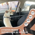 thumbnail image 5 of 2 Pcs Dog Seat Belt for Car, 3-in-1 Dog Car Harness with Adjustable Metal Buckle and Elastic Bungee Leash for All Lifestages Doggy, 5 of 8