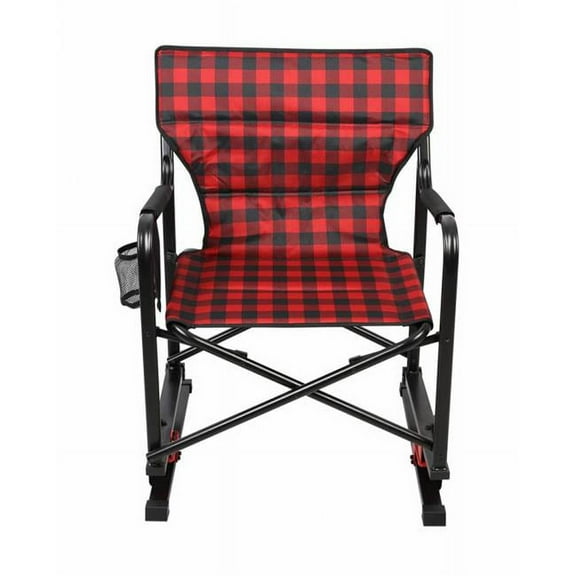 Kuma Outdoor Gear 9120.7067 Spring Bear Chair, Red & Black