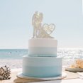 thumbnail image 3 of Maoww Mr. and Mrs. Love Wedding Cake Plaque Wedding Diamond, 3 of 9