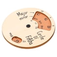 thumbnail image 1 of Wooden Melody Tool, Universal Practical Portable Circle Of Fifths Wheel  for Practice, 1 of 7