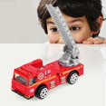 thumbnail image 2 of Juguete De Camión De Bomberos, Juguete De Coche De Rescate Contra Incendios, Modelo De Mini Vehículo De aleación Y Plástico A Escala, Regalo Impresionante Para Niños, 2 of 8