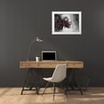 thumbnail image 3 of Peck, Gail 18x14 White Modern Wood Framed Museum Art Print Titled - Garden Areas Border I, 3 of 4
