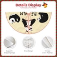 thumbnail image 5 of Kll Panda Doing Yoga Christmas Tree Skirt 36",Party Decorations Farmhouse For Christmas Decorations Holiday Party, 5 of 8