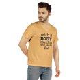 thumbnail image 2 of Inkmeso Mens Tshirt With A Body Like This Who Needs Hair ? Graphic Tshirt For Daddy's Gift Tee Shirt For Funny Balding Tee, 2 of 6