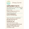 thumbnail image 3 of HerbEra Sheep Sorrel Tincture, Herbal Dietary Supplement for Digestive Support, Sheep Sorrel (Rumex acetosella) Dried Herb Extract, Natural, Alcohol-Free, Drops 4 oz, 3 of 7